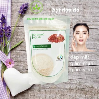 Bột đậu đỏ, lành tính,bột đậu đỏ nguyên chất, đắp mặt,giảm mụn, dẹp da, mịn, thơm, uống tốt cho sức khoẻ,100g