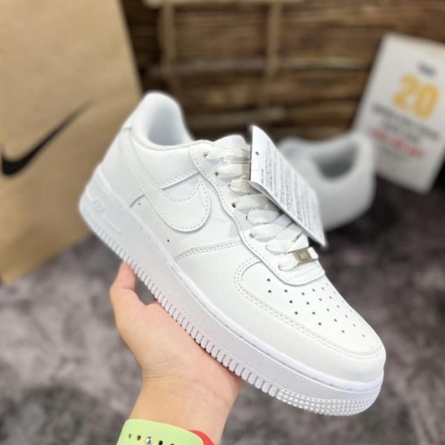 Giày Thể Thao Sneaker Nam Nữ Af1 All white Full Trắng Màu Toàn Dân Bản SC 1:1 -Tặng Tất