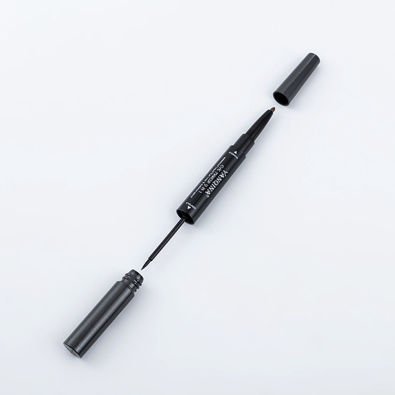 Bút kẻ mắt/ Chì kẻ chân mày hai đầu dạng xoay chống thấm nước lâu trôi gồm 4 màu sắc YANQINA | BigBuy360 - bigbuy360.vn