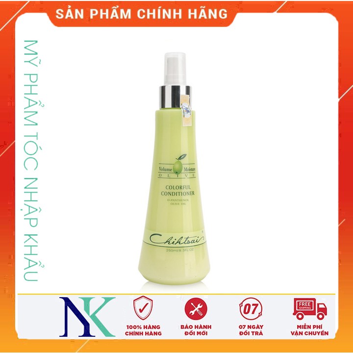 Xịt Dưỡng Tóc Chihtsai Olive Colorful 250ml