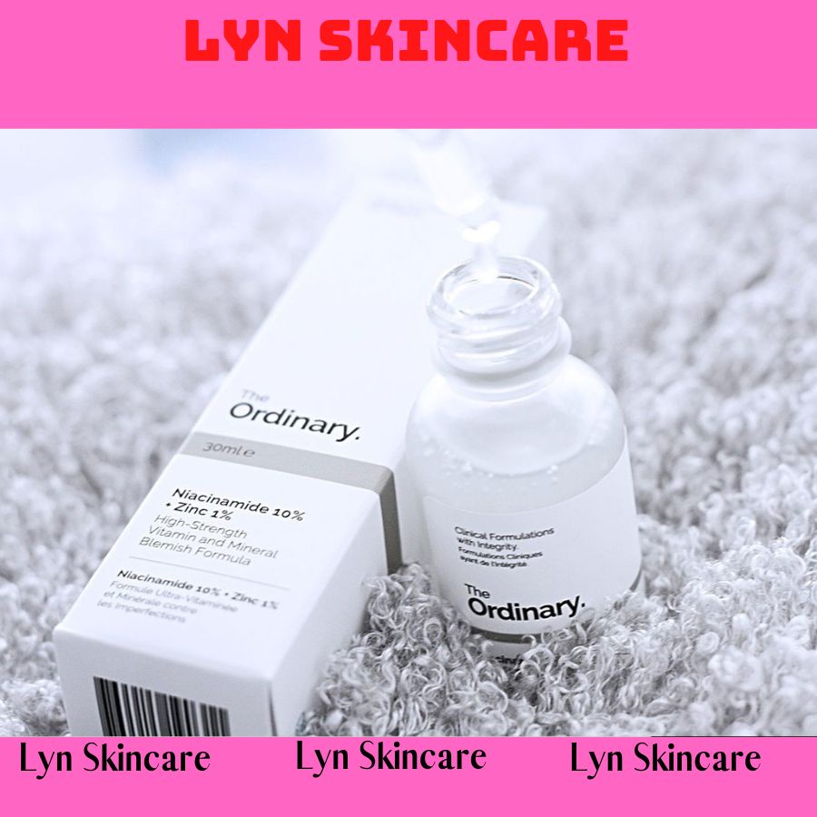 Tinh chất The Ordinary Niacinamide 10% + Zinc 1% giảm mụn giảm thâm