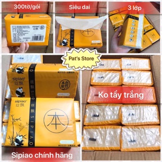 🌱[SALE SỐC] Giấy ăn gấu trúc SIPIAO cao cấp siêu mềm siêu dai chính hãng (hàng loại 1) ❤️