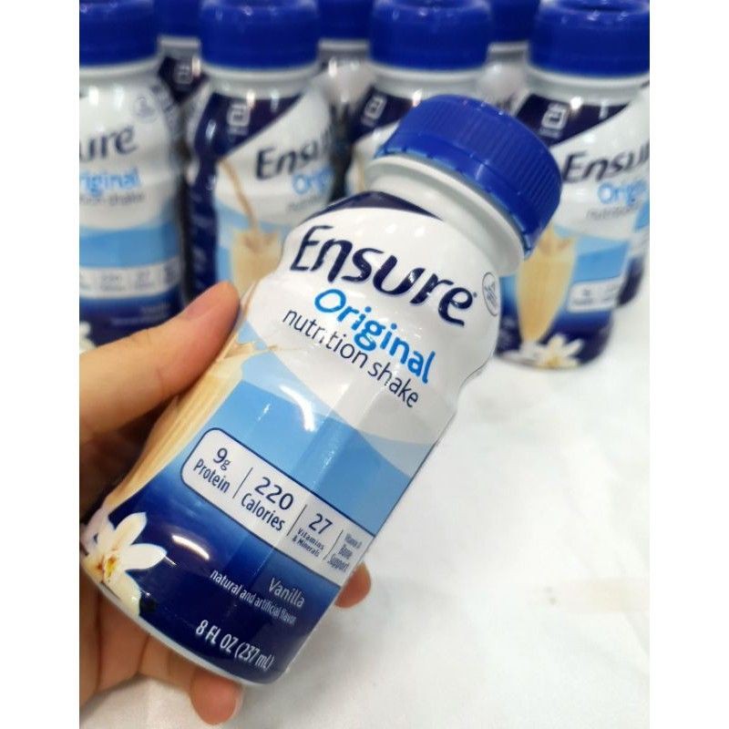 SỮA ENSURE DẠNG LỎNG Original Nutrition Shake 237ml