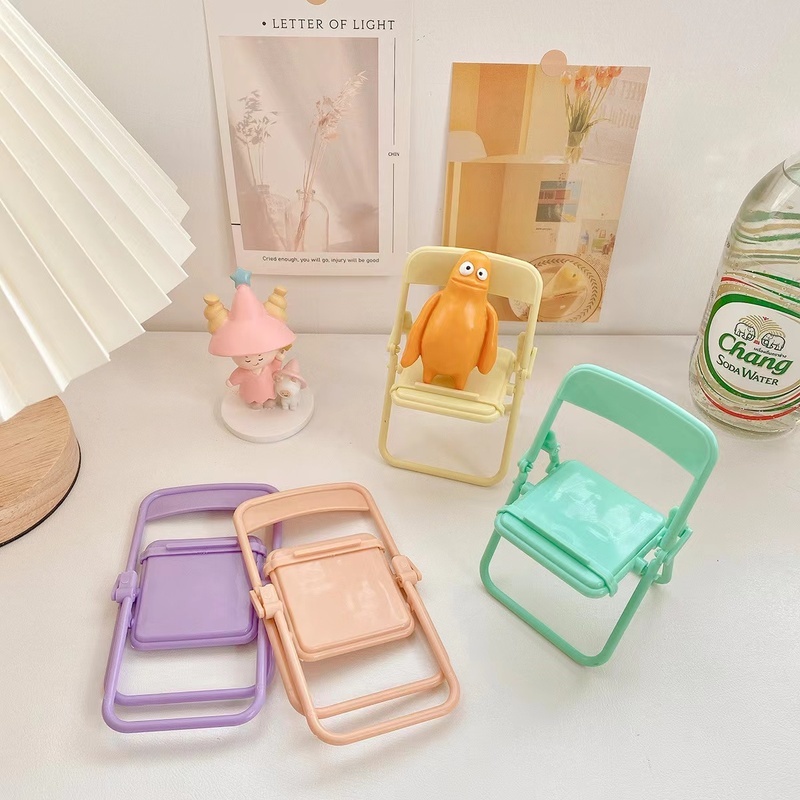 Giá Đỡ Điện Thoại Để Bàn Màu Macaron Xinh Xắn Tiện Dụng