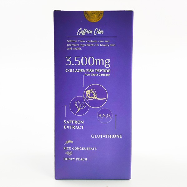 Nước uống collagen cô đặc Colax 3500mg/30ml chiết xuất từ Saffron, sụn cá đuối siêu dưỡng trắng căng da