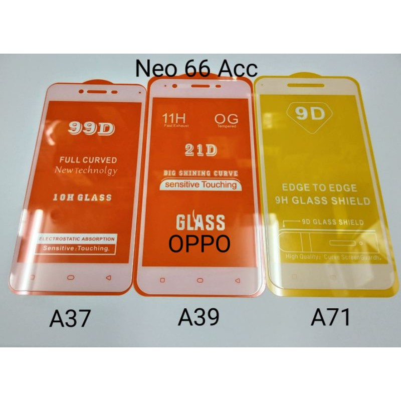 Kính Cường Lực 9d Bảo Vệ Màn Hình Điện Thoại Oppo A37 / Neo 9 / A39 / A71
