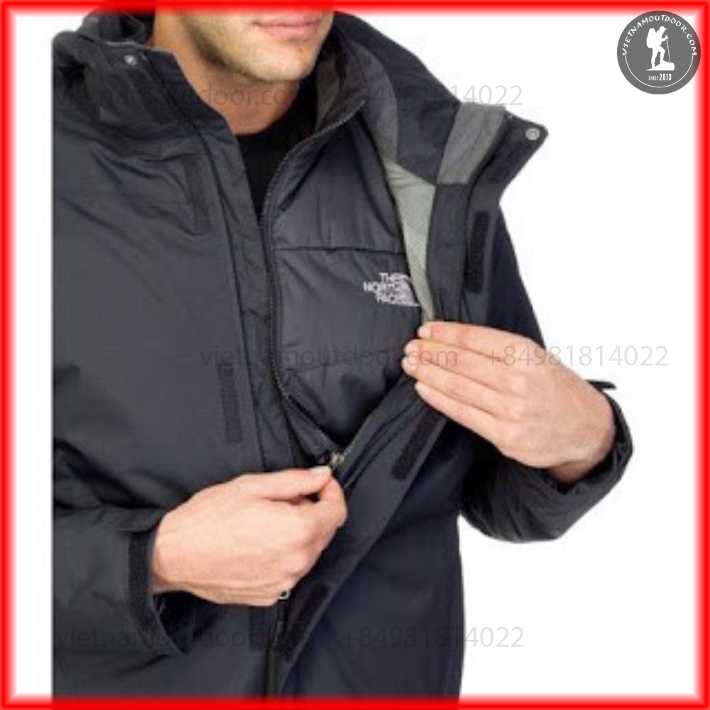 Áo Khoác Lông Vũ Nam 3 Lớp THE NORTH FACE - Áo Phao Lót Lông Cực Kỳ Ấm Áp