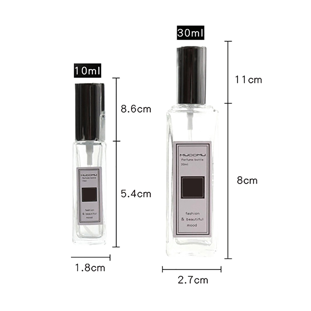 Chai rỗng dạng xịt mini 10 / 30ml dùng chiết nước hoa khi đi du lịch