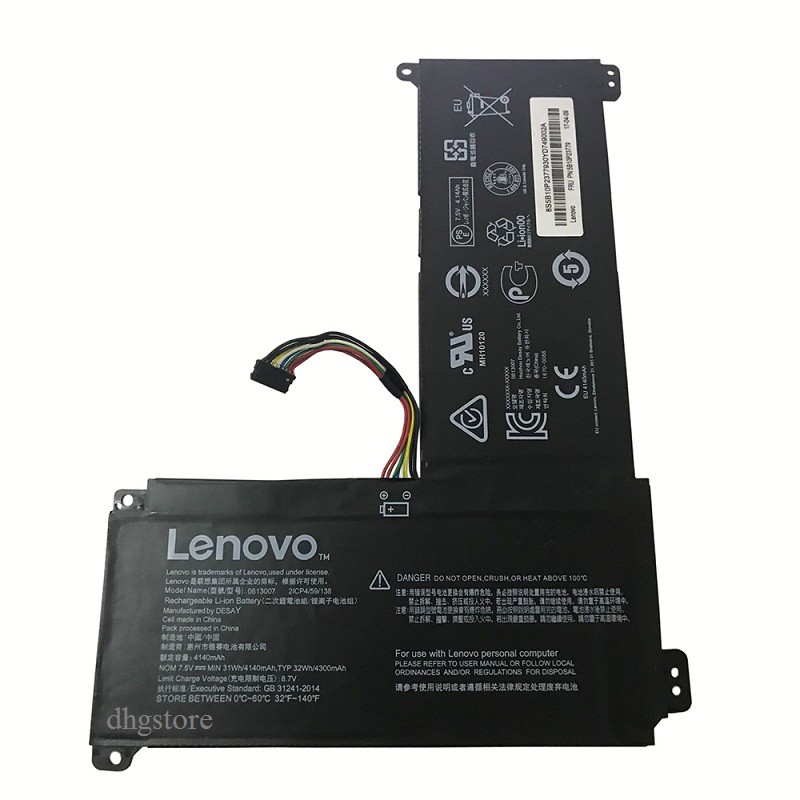 Pin laptop Lenovo Ideapad 120S-11IAP, 120S-14IAP, 5B10P23779