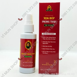 Xoa bóp thảo mộc Phong Thấp Bà Giằng