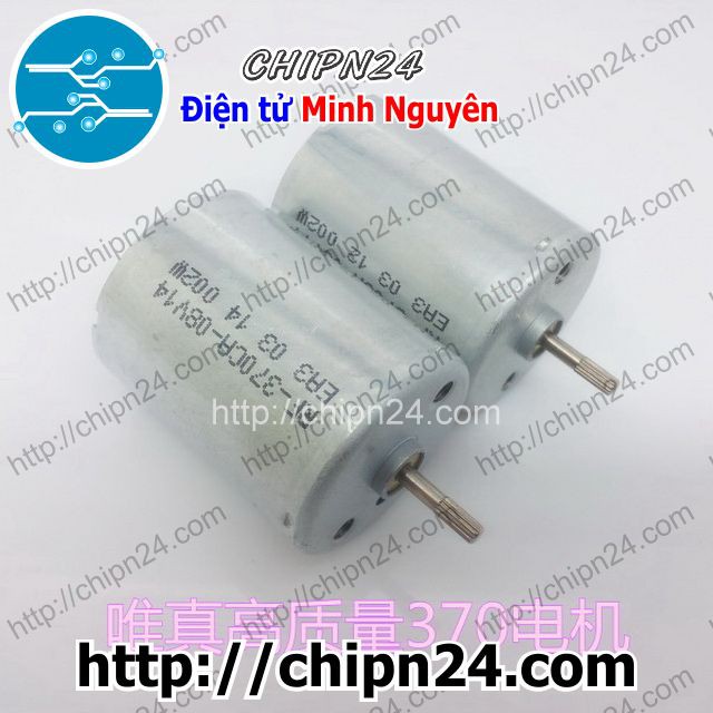 [1 CÁI] Động cơ 370 RS370 NHANH trục 2MM