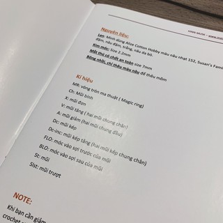 Hướng dẫn móc gấu bánh mì (pattern)