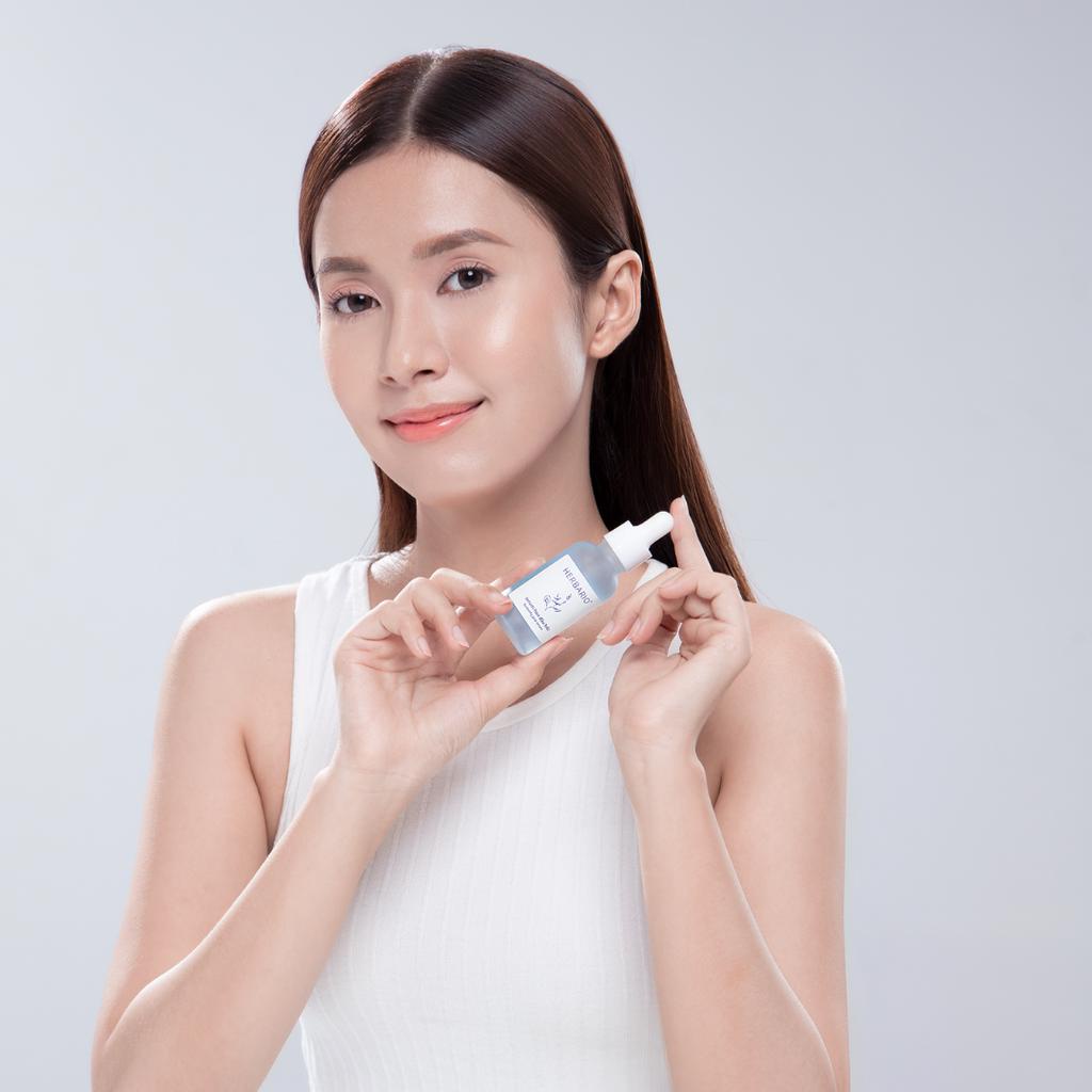 Serum hoa đậu biếc Herbario 30ml tinh chất dưỡng da ngăn ngừa lão hoá - Herbario Thuần Chay