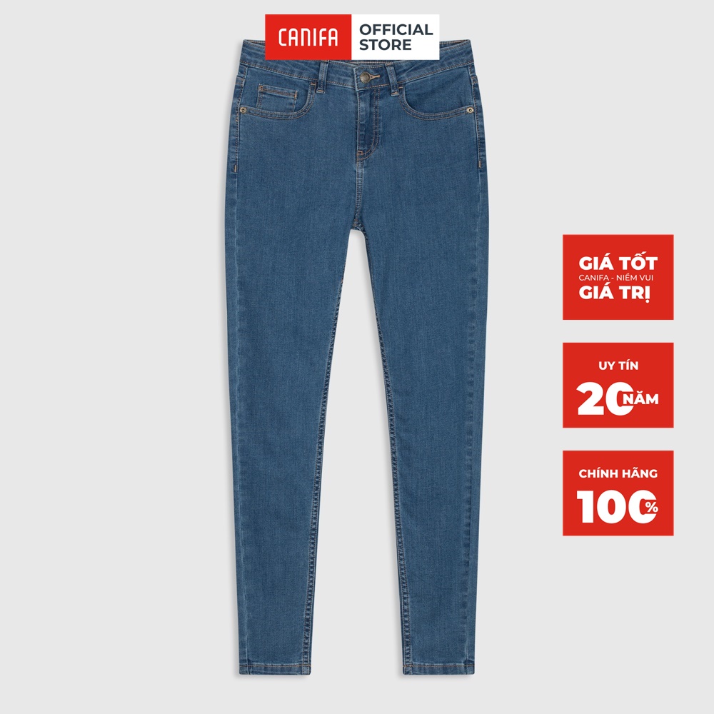 Quần jeans nữ 6BJ20A001 Canifa