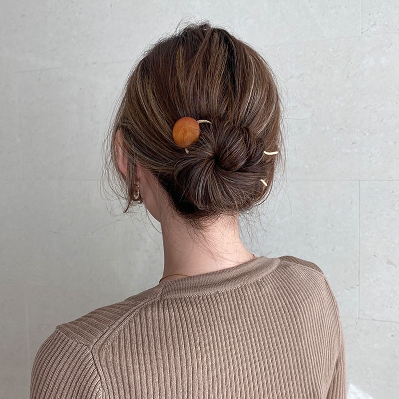 Trâm Cài Tóc Hình Chữ U Phong Cách Trung Hoa Cổ Điển Cho Nữ