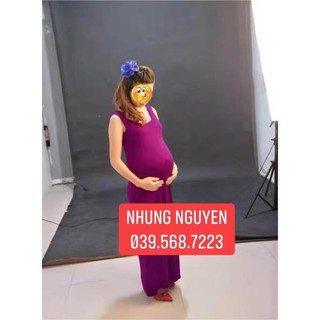 Bụng bầu silicon  size 9-10 tháng - có ảnh thật