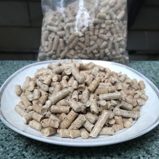 Gỗ  Nén Vàng 🐭FREESHIP🐭 Gỗ  nén thông  lót  chuồng cho  Thỏ , bọ