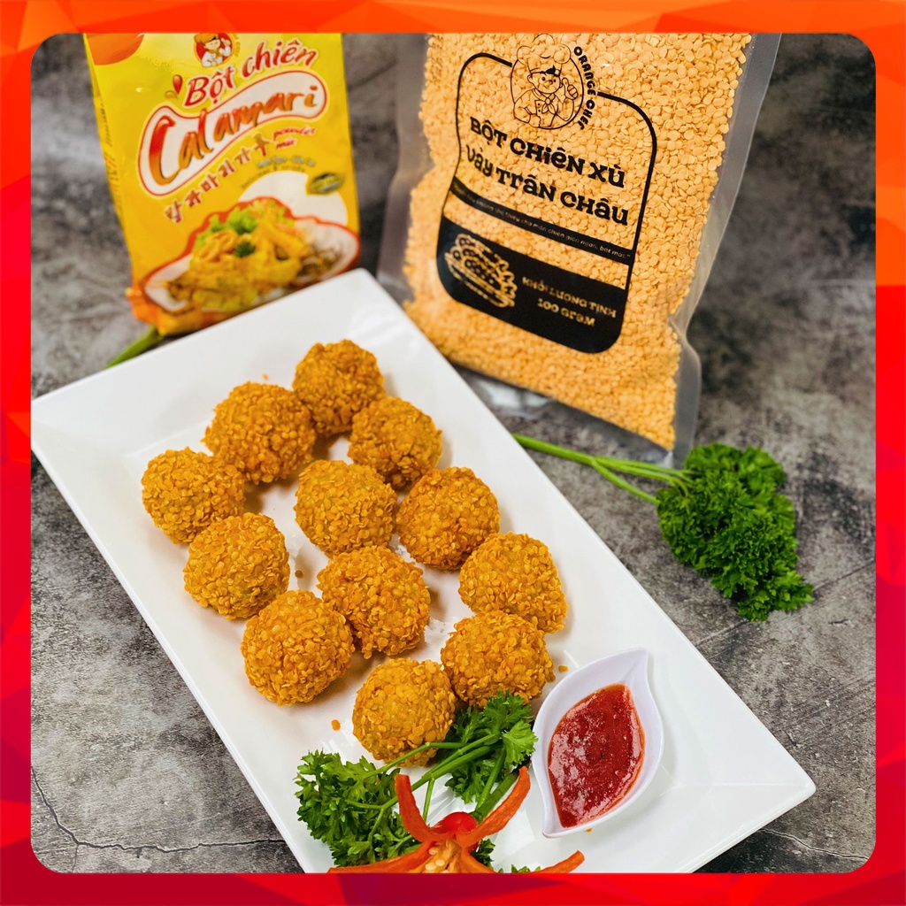Combo 2 túi bột chiên Tempura hải sản Calamari - 300gr/ túi