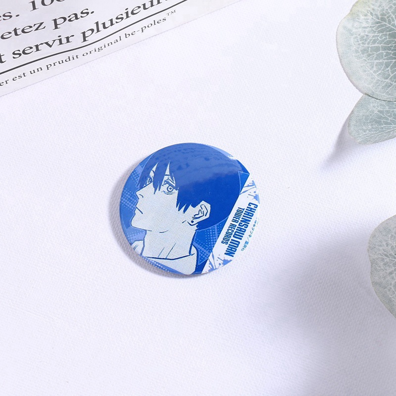 Ygt Huy Hiệu Cài Áo Hình Nhân Vật Hoạt Hình Chainsaw Man Pochita Makima Tráng Men