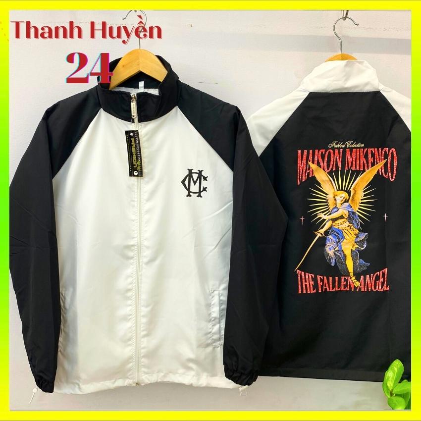 Áo khoác dù mikenco nam nữ hottrend 2 lớp from rộng _ Enzo ad60
