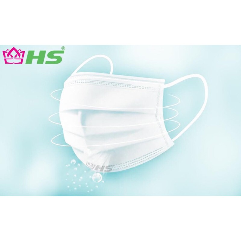 Hộp 50 cái khẩu trang y tế 3 lớp Tập Đoàn Hương Sen