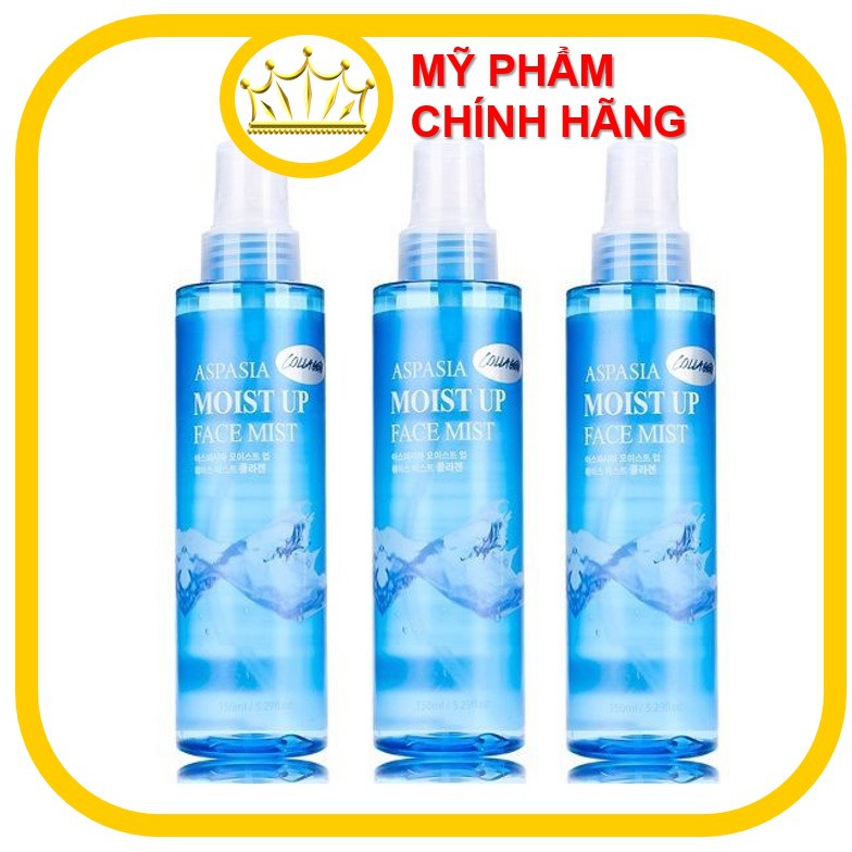 [CHÍNH HÃNG] Xịt khoáng Collage giữ ẩm Aspasia 150ml