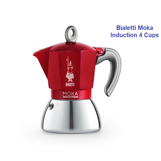 Ấm Pha Cà Phê BIALETTI MOKA INDUCTION 6  - BIALETTI - Made in Rumani