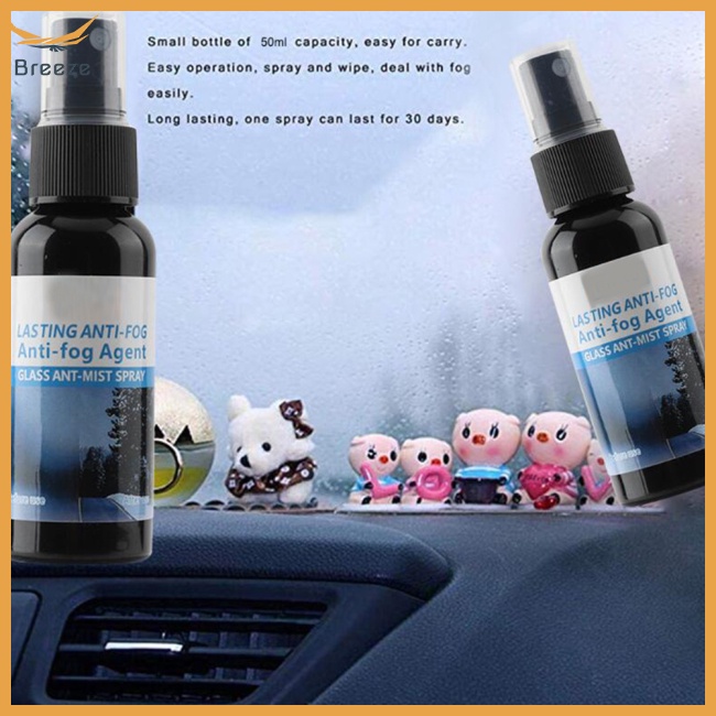 Dung Dịch Vệ Sinh Kính Xe Hơi Chống Sương Mù / Nước Mưa 50ML PH = 7 Chuyên Dụng