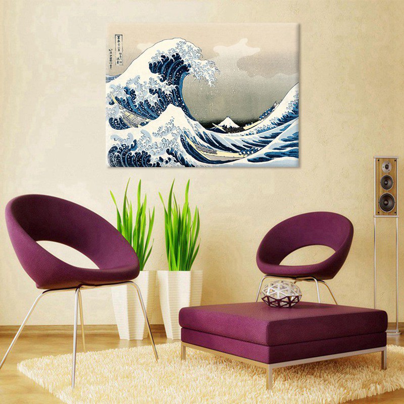 Áp phích dán tường trang trí nội thất phong cách Nhật Bản