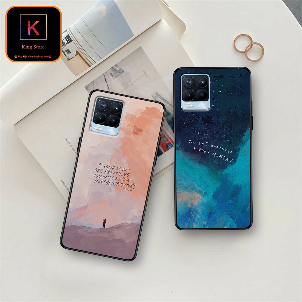 Ốp lưng Oppo Realme 8 - Realme 8 Pro - Ốp Oppo in hình ý nghĩa cuộc sống - Chất liệu TPU siêu bền