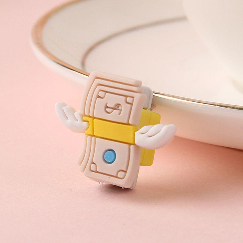 Phụ Kiện Bảo Vệ Dây Cáp Sạc USB Hình Hoạt Hình Dễ Thương