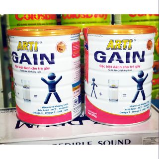 [COMBO 2 LON ] Sữa Arti Gain hồng 6-36 tháng tuổi 900g