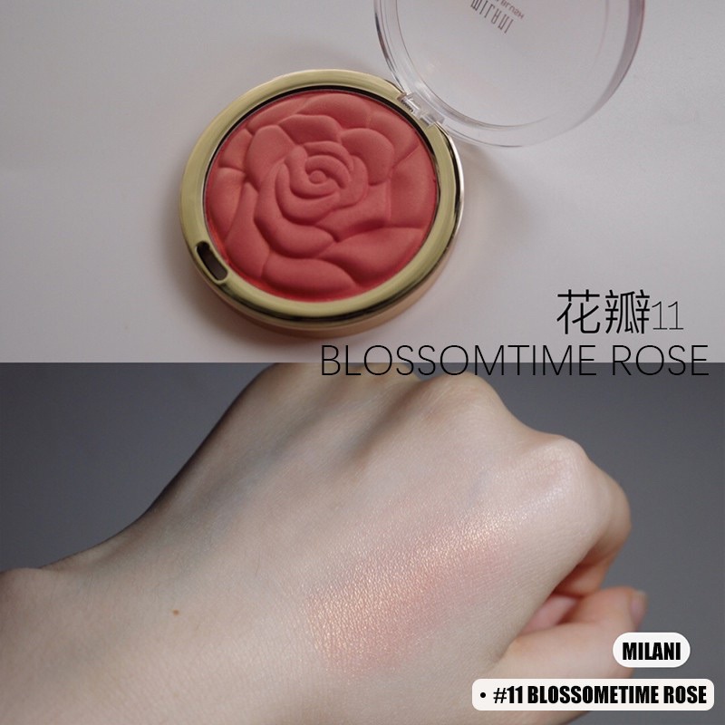 phấn Má hồng Milani Rose Powder Blush - Màu Blossom Time Rose