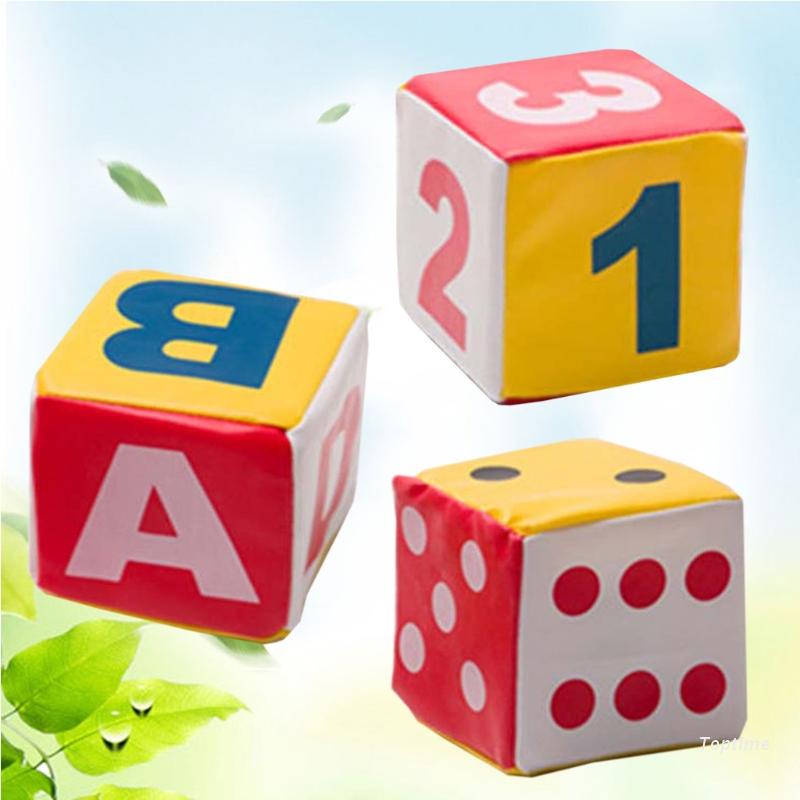 Top Parent-child Interactive Dots Numbers Letters Pattern Dice Kid Enlightenment Toy