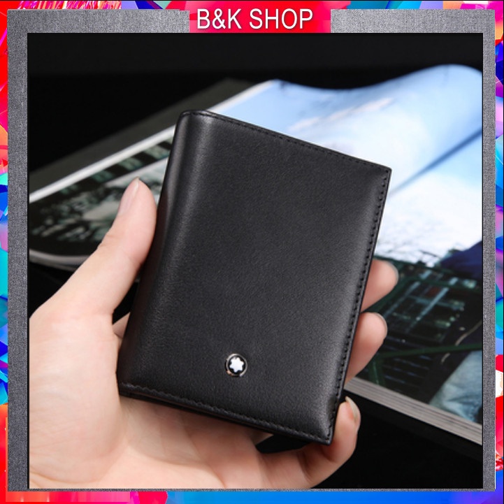 VÍ DA MINI MB FULL BOX [ DA BÒ THẬT- HÀNG CAO CẤP]