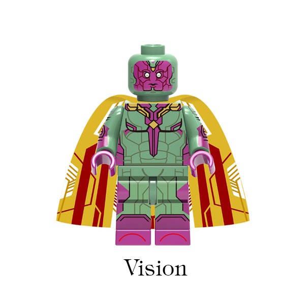 Minifigures nhân vật siêu anh hùng