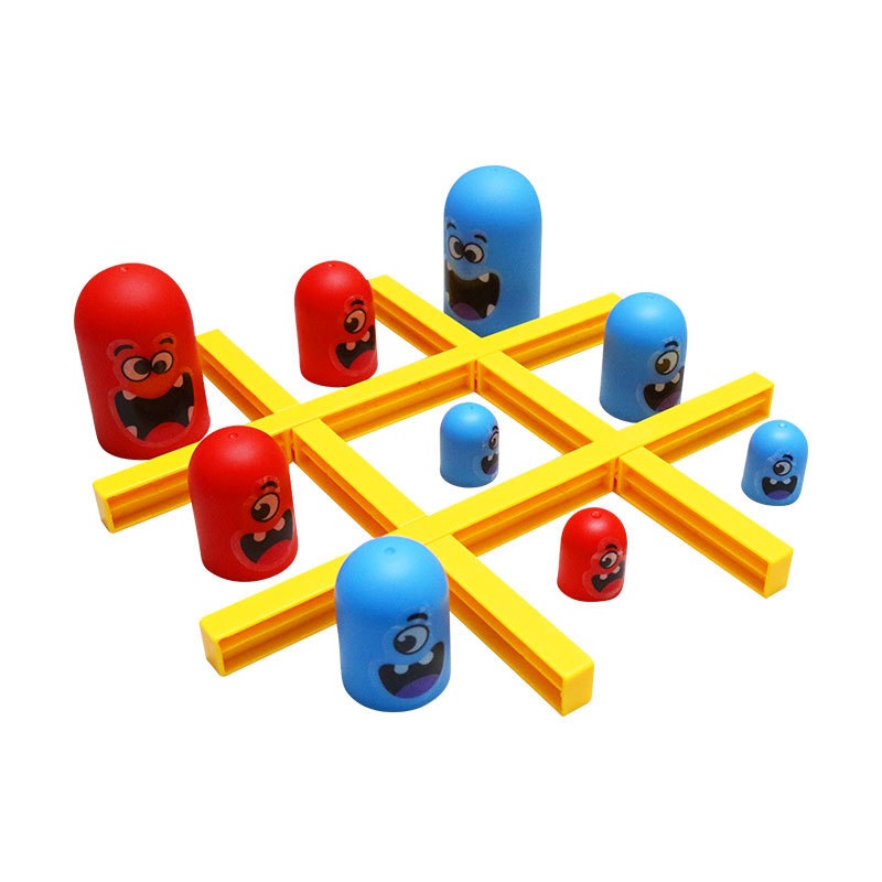 Đồ chơi board game cờ caro tic tac toe xếp chồng nâng cấp kiểu mới vui nhộn B4KIDS