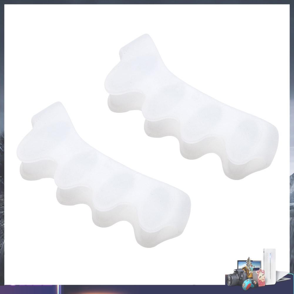 (Hàng Mới Về) Dụng Cụ Tách Ngón Chân Bằng Silicone Tiện Dụng