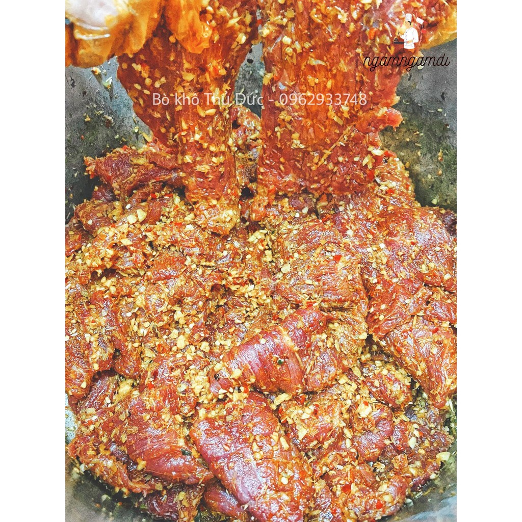 Khô Bò miếng nhà làm ướp Đậm Đà, miếng khô mềm, dai vừa phải. Ngon vị ngamngamdi | BigBuy360 - bigbuy360.vn