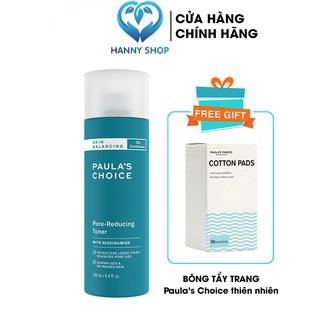 Nước hoa hồng cho da dầu paula’s choice skin balancing pore reducing toner 190ml 1350
