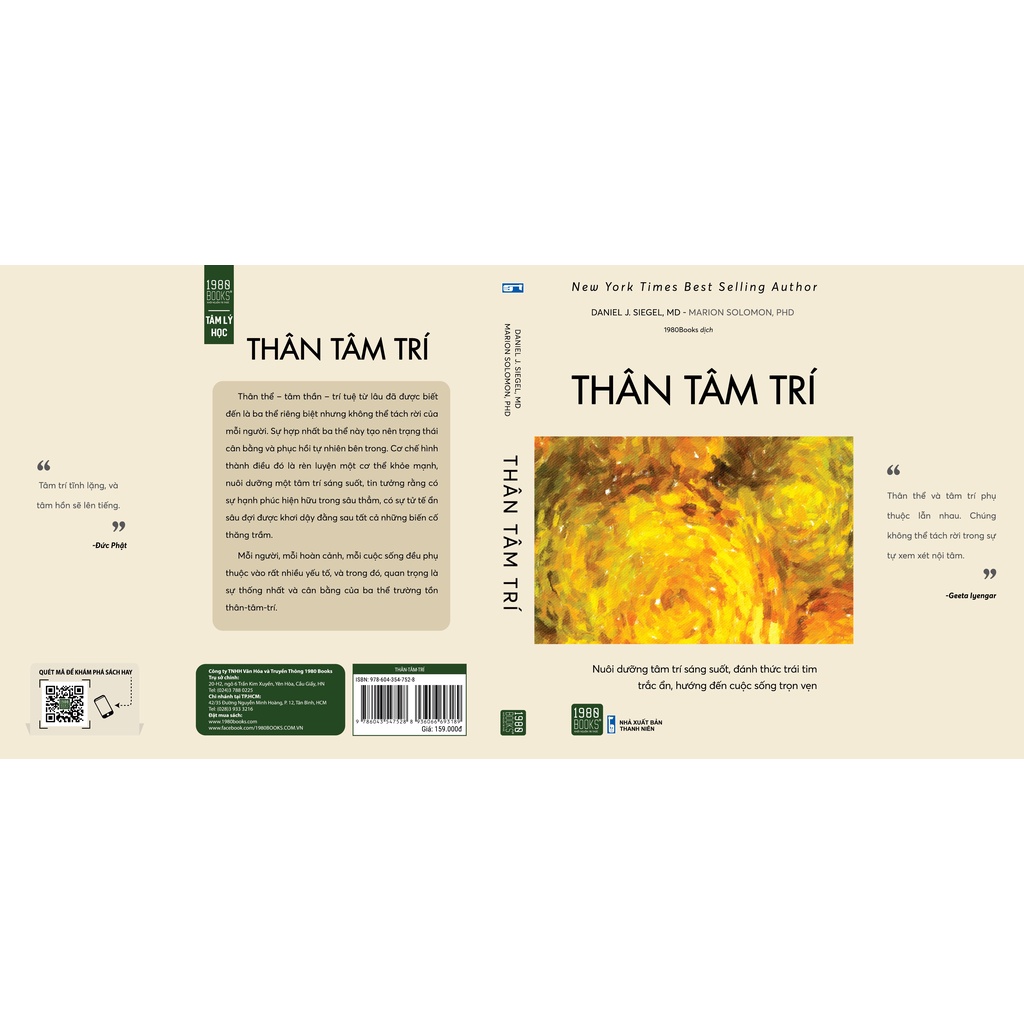 Sách - Thân Tâm Trí - 1980books
