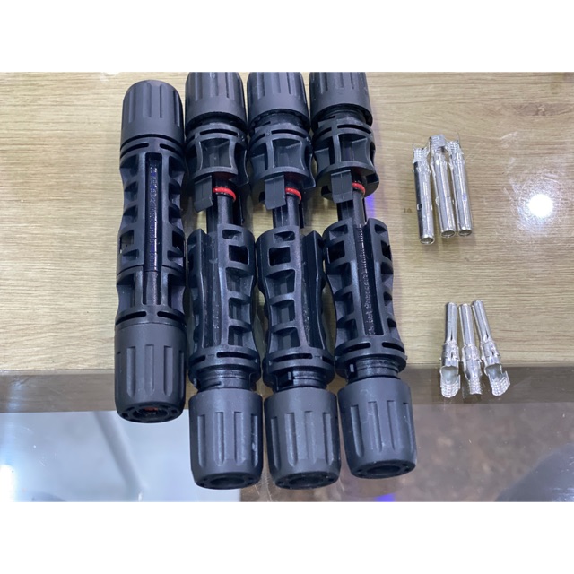 Jack kết nối MC4 cút nối chuyên dụng cho cáp năng lượng mặt trời. Loại 1500vdc