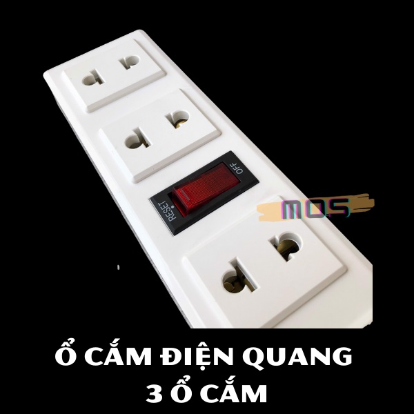 [Bh 1 đổi 1] Ổ cắm điện Điện Quang kéo dài 2M/5M Mos Shop