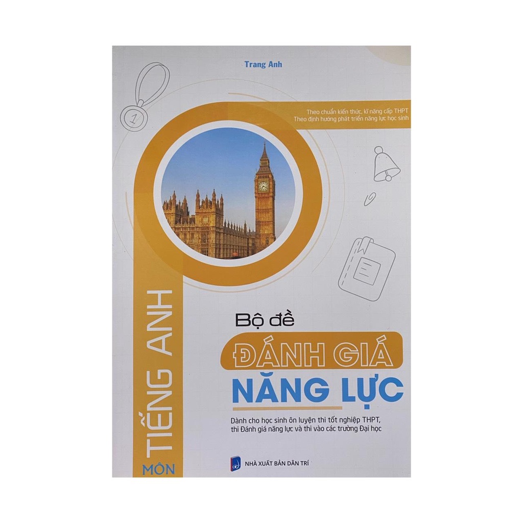 Sách - Bộ đề đánh giá năng lực môn tiếng anh