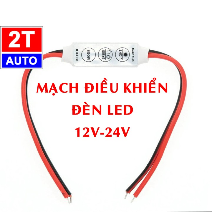 MẠCH TẠO CHỚP LED XE MÁY Ô TÔ 12V-24V F1 MINI: SKU:229