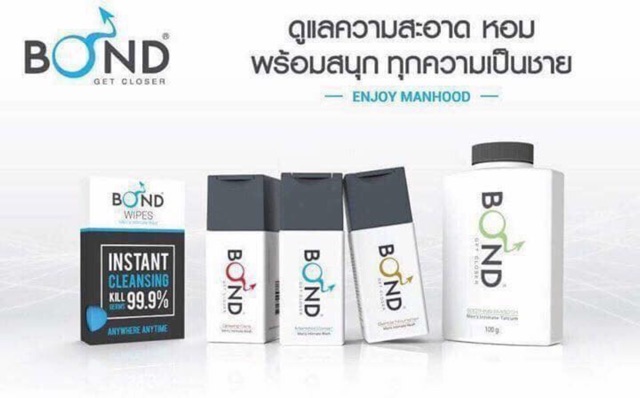 Dung dịch vệ sinh cho Nam BOND hàng Thái