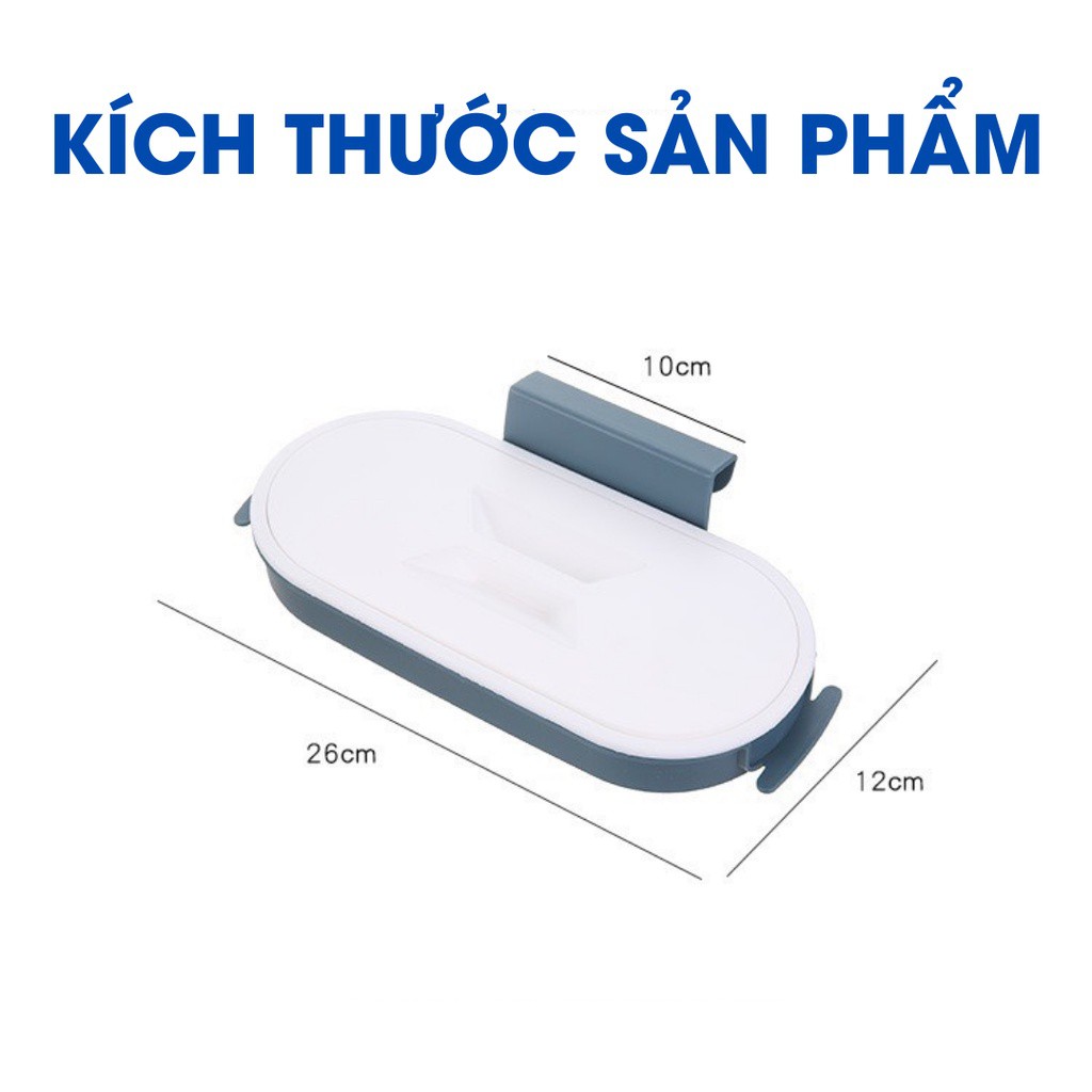 Thùng Rác Nhà Bếp - Thùng Rác Treo Xếp Gọn Đa Năng Có Nắp Chịu Lực - K05