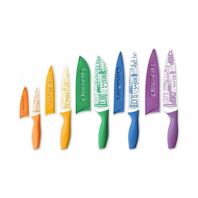 Set 5 dao gốm Cuisinart 10 thứ