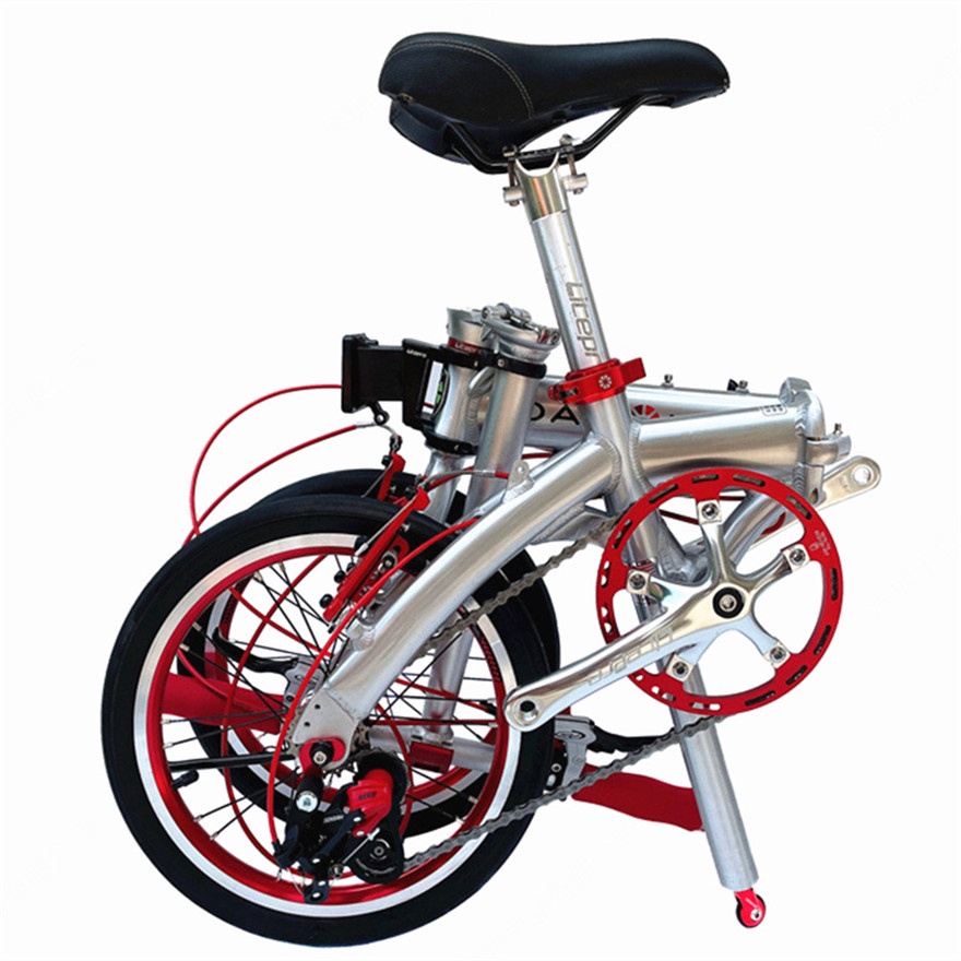 Ống đẩy yên xe đạp Litepro K3 412 thiết kế dễ dàng gấp gọn bánh xích 33.9mm