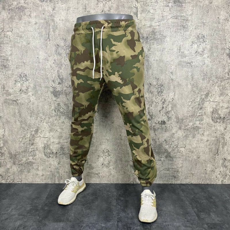 Quần jogger thun da cá họa tiết CAMO lính -Hot trend 2020 - BIGSIZE | BigBuy360 - bigbuy360.vn